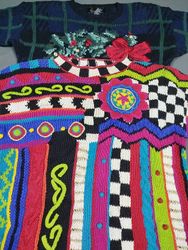 90s Style Novelty Sweaters