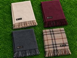 Fringed Winter Scarves Selection