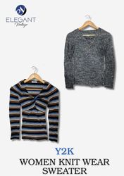Y2K Woman Knit Wear Sweaters - EV0100