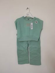 NWT DKNY Jeans Girls' 2-Piece Loungewear Set — Gre..
