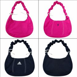 CR13749 Upcycled Polo and Adidas Bags Bundle