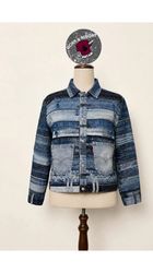 Upcycled Levi's Denim Belted Jacket