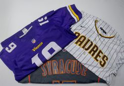 Maillots de sport pour enfants (NBA, NHL, NFL, MLS..
