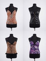A Collection of Women’s Trendy Corsets and Halter ..