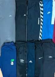 Mixed branded track pants