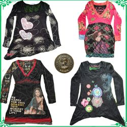 Y2K Desigual Long Dresses Bundle
Retro Art Print M..
