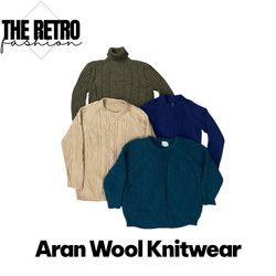 Aran Wool Knitwear’s.     #637