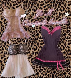 Débardeur et corset Y2K
