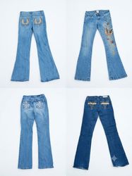 Vintage Y2K Bootcut Jeans(Z-11)