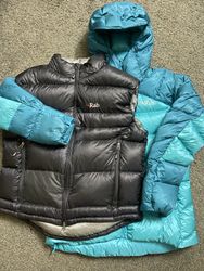 Rab down puffer jacket