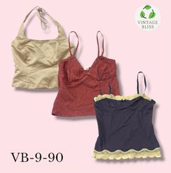 Y2K Vintage Cami Tops Wholesale Bundle Assorted St..