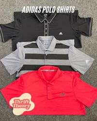 🔴 Adidas Polo Shirts - (14/10)