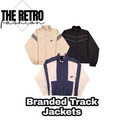 Branded Track Jacket Windbreaker.    #457