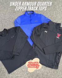 🔴 Under Armour Quarter Zipper Track Tops - (09/10..