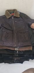 Mens vintage bomber leather jackets