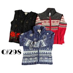 Vintage Christmas & Cottagecore Sweater Bundle | 1..