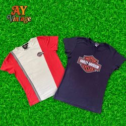 A.Y439 Harley Davidson Baby tees
