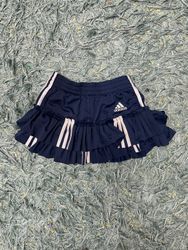 Upcycle Adidas Ruffle Mini Skirt (DV-08)