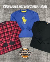 🔴 Ralph Lauren Kids Long Sleeve T-Shirts - (08/09..