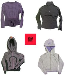 LULULEMON JAQUETAS MOLETOM E CAMISETAS DE MOLETOM