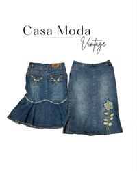 080926-16 denim Skirts 15 pcs