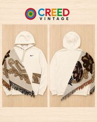 CR2213 Upcycled Tapestry Patchwork Hoodies