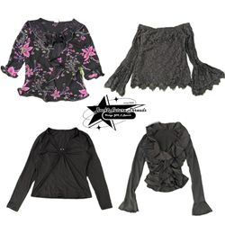 Y2k Cute Vibe Girl Full Sleeve Top B2F-028