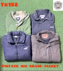 Vintage mix brand jacket Tr 182