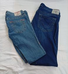 CR12669 Vintage True Religion Flare and Straight J..