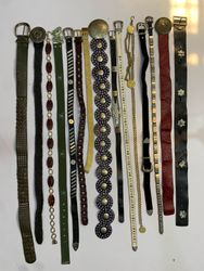 Selection of Vintage Belts