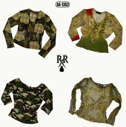 Y2K The Nature Vibe Full Sleeve Tops (AA-1353