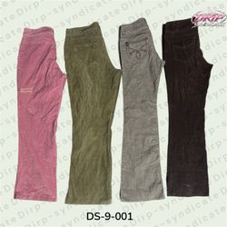 Y2K Corduroy Pants – Trendy Streetwear Cargo Pants..