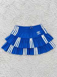 Upcycled Adidas Ruffle Min Skirts