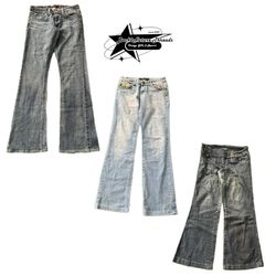 Y2k Paris, Hilton, Era, Girl, Denim, Jeans, B2F-08..