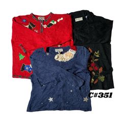 Vintage Christmas & Cottagecore Sweater Bundle | 1..