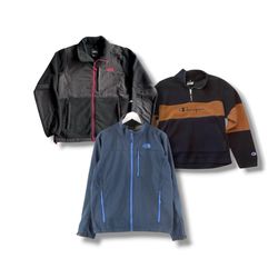 The North Face & Chaps mix jacket (145)