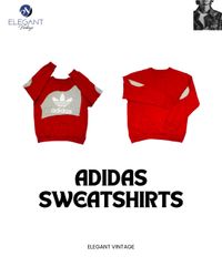 Upcycled Adidas Sweatshirts - EVR0127