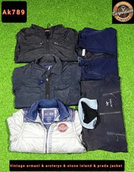 Vintage armani & arcteryx & stone island & prada a..