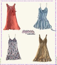 Y2K Coquette Mesh Dresses