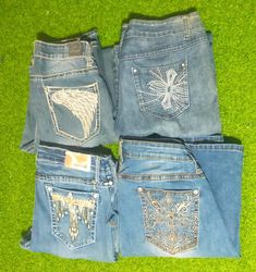 VIGOSS AND OTHER MIX BRANDS JEANS (B 216)