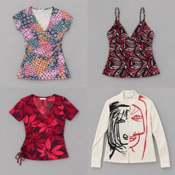 Y2k vintage Mix tops