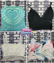 Tie-Dye Hearts & Lace Crop Edit | VR-407
