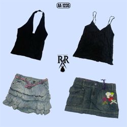 Y2K Black Gothic Mix and Match (AA-1235)