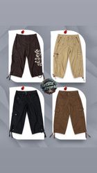 Y2K Cotton Cargo Capri