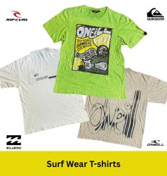 Premium Surfwear T-shirts including Quicksilver