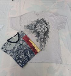 CR11917 Vintage Skull T-Shirts