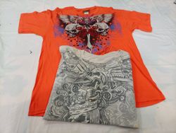 CR12139 Vintage Skull T-Shirts