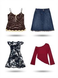 (FV-2518) Movie Night Muse - Top,dress and skirts