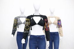 CR1988 Upcycled Graphic Bolero Set