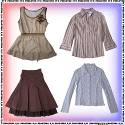 Light Academia Closet - tops, dresses, skirts (SS-..